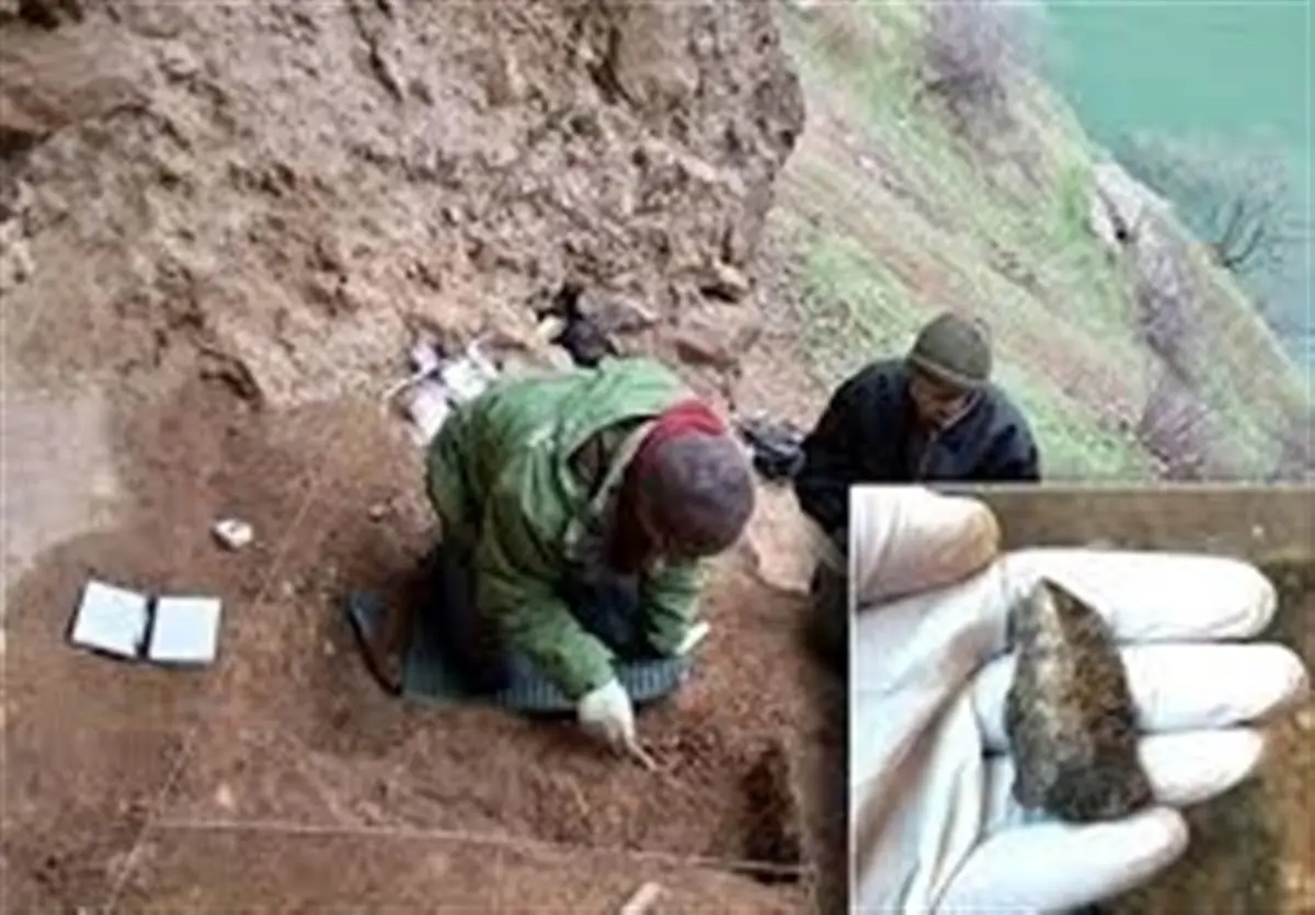 کاوشها از حضور انسانهای اولیه در منطقه تاریخی میرک سمنان خبر میدهد
