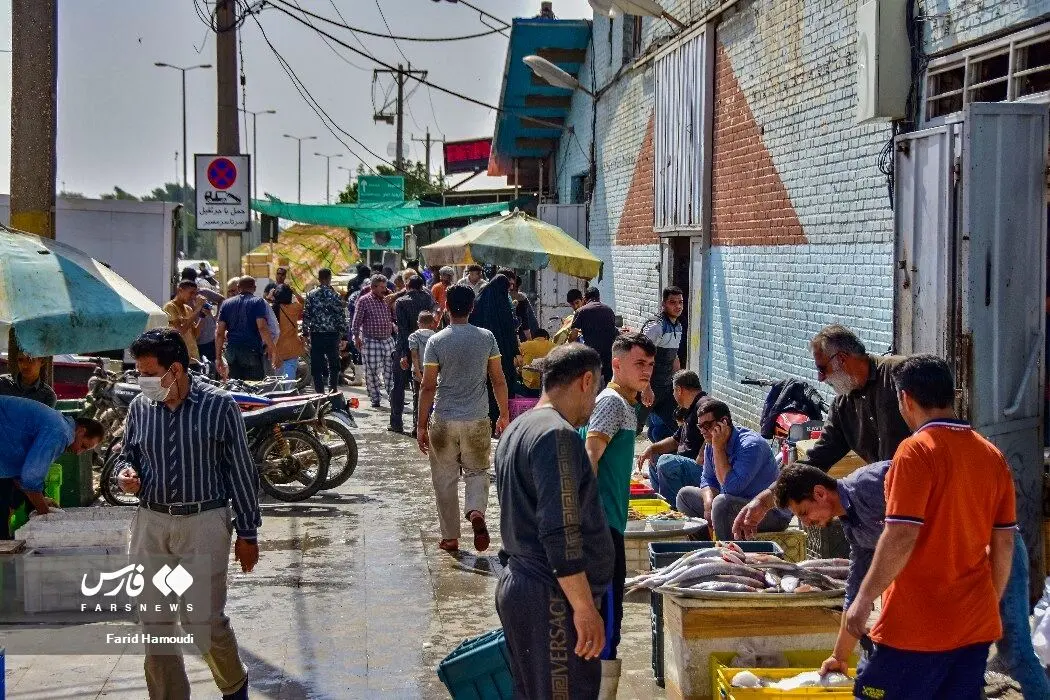 بازارماهی فروشان آبادان/گزارش تصویری