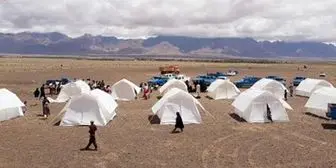 اسکان ۱۱۹۸۸ نفر آسیب دیده در چادر‌های هلال احمر