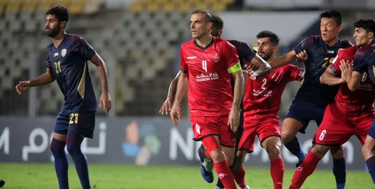 بهترین بازیکن بازی پرسپولیس و الوحده