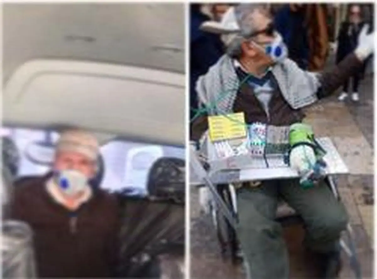 دستگیری فردی که با جعل عنوان جانباز تکدی‌گری و دستفروشی می‌کرد
