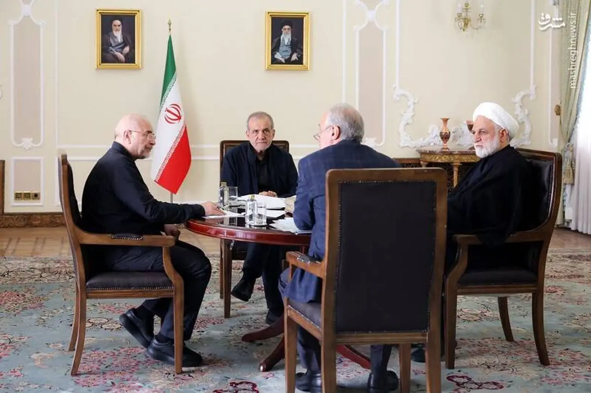 برگزاری جلسه سران قوا به میزبانی رئیس جمهور برگزار شد