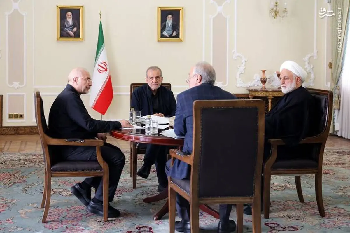 برگزاری جلسه سران قوا به میزبانی رئیس جمهور برگزار شد