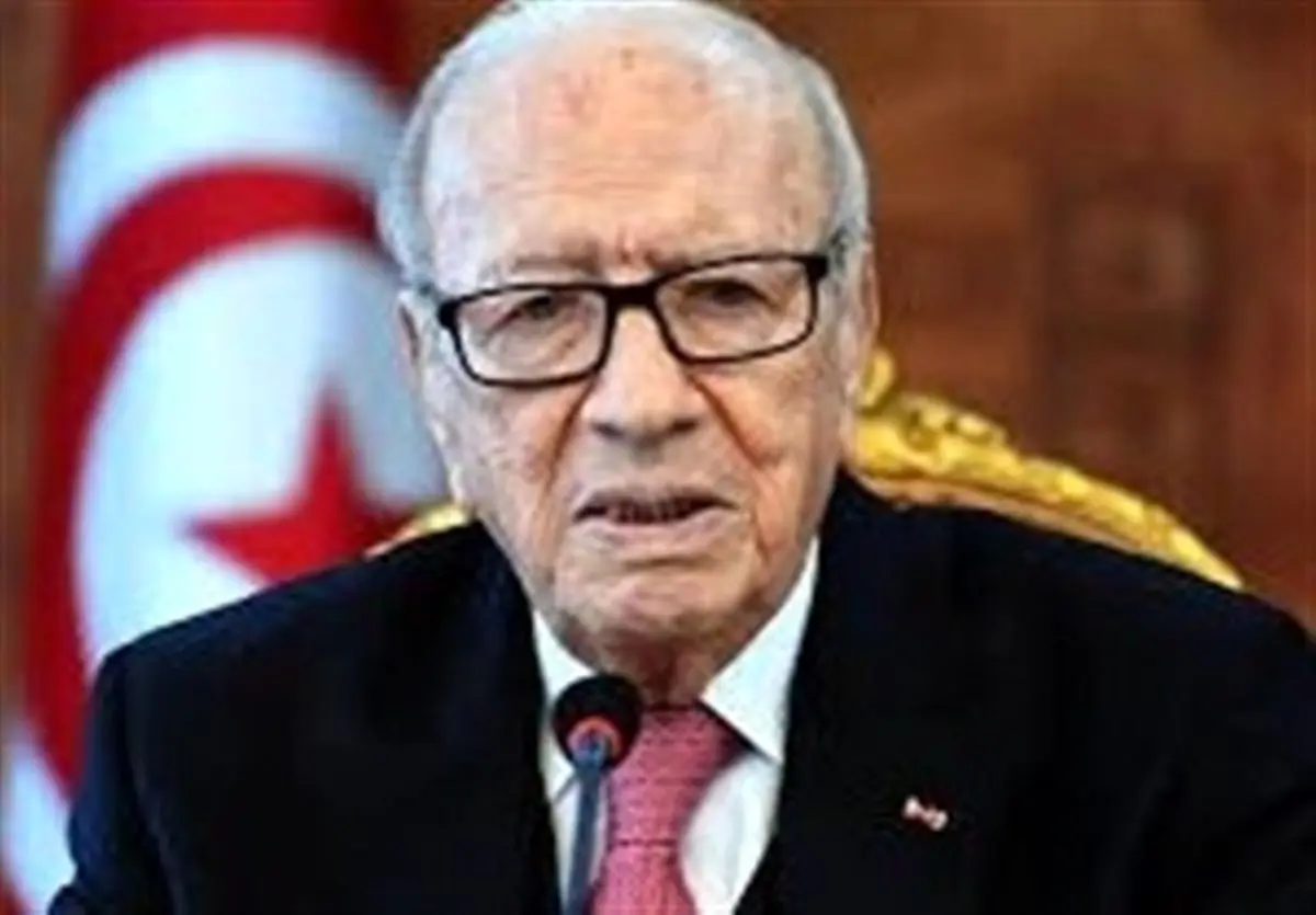 مرخص شدن رئیس جمهور تونس از بیمارستان