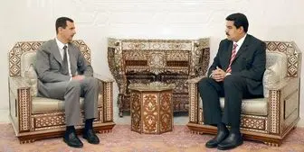 تبریک مادورو به بشار اسد