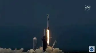 فضاپیمای «اسپیس‌ایکس» به فضا رفت
