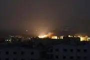 حمله هوایی رژیم صهیونیستی در مرز سوریه با فلسطین اشغالی