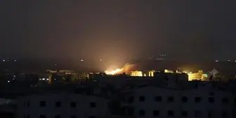حمله هوایی رژیم صهیونیستی در مرز سوریه با فلسطین اشغالی