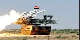 پدافند سوریه هفت موشک اسرائیلی را رهگیری و سرنگون کرده است 