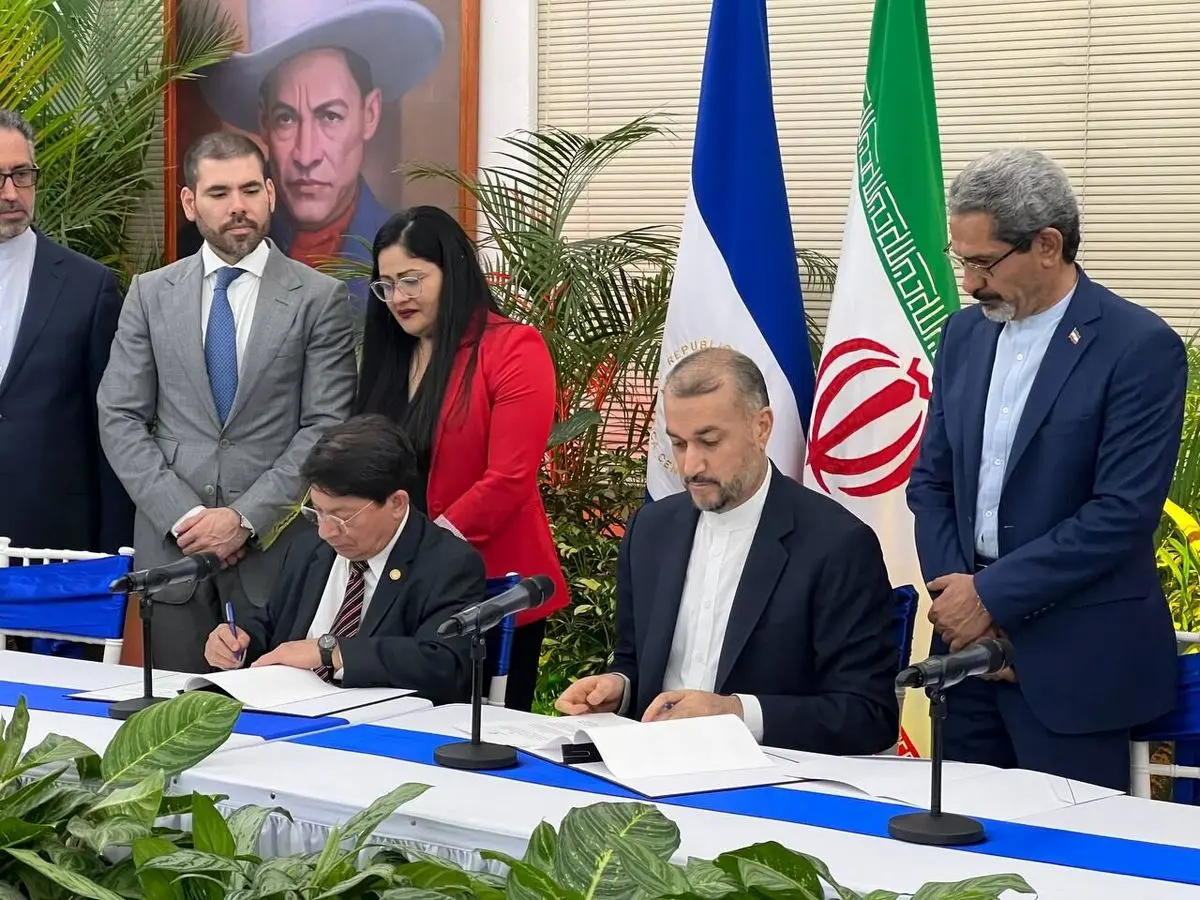 ایران و نیکاراگوئه یادداشت تفاهم مکانسیم همکاری و مشورت های سیاسی امضا کردند