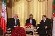 دیدار رئیس جمهور الجزایر با ظریف