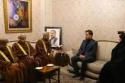 حضور وزیر خارجه عمان در منزل شهید امیرعبداللهیان