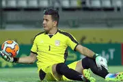  اعتراض گلر فولاد خوزستان به گل پرسپولیس  