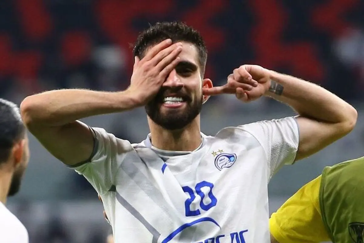 بازیکن استقلال توسط Afc نقره‌داغ شد