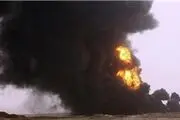 داعش 5 چاه نفت موصل را آتش زد