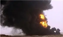 داعش 5 چاه نفت موصل را آتش زد