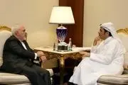 رایزنی تلفنی وزرای خارجه ایران و قطر 