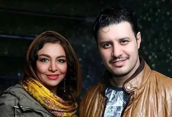 تیپ پر حاشیه همسر جواد عزتی در یک روز برفی