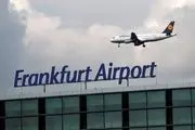 حمله با گاز در فرودگاه فرانکفورت