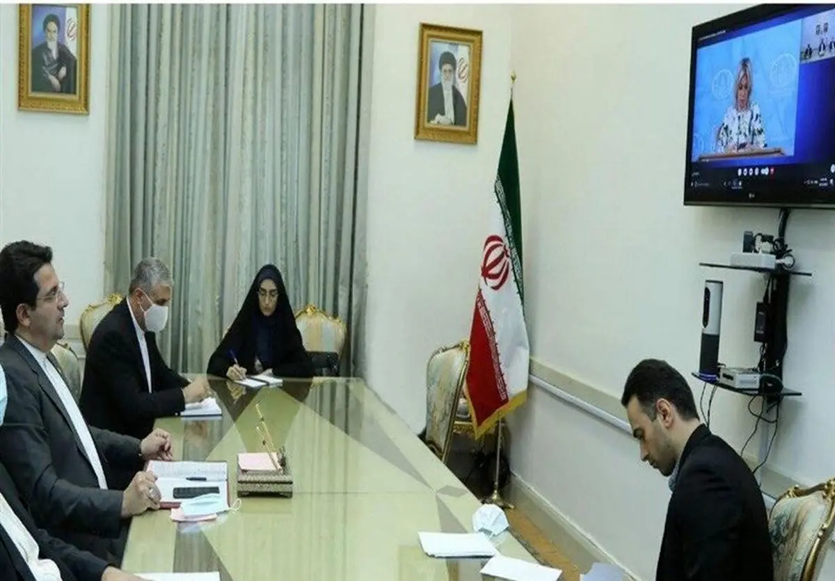 گفتگوی ویدئو کنفرانسی سخنگوی وزارت خارجه با همتای روس