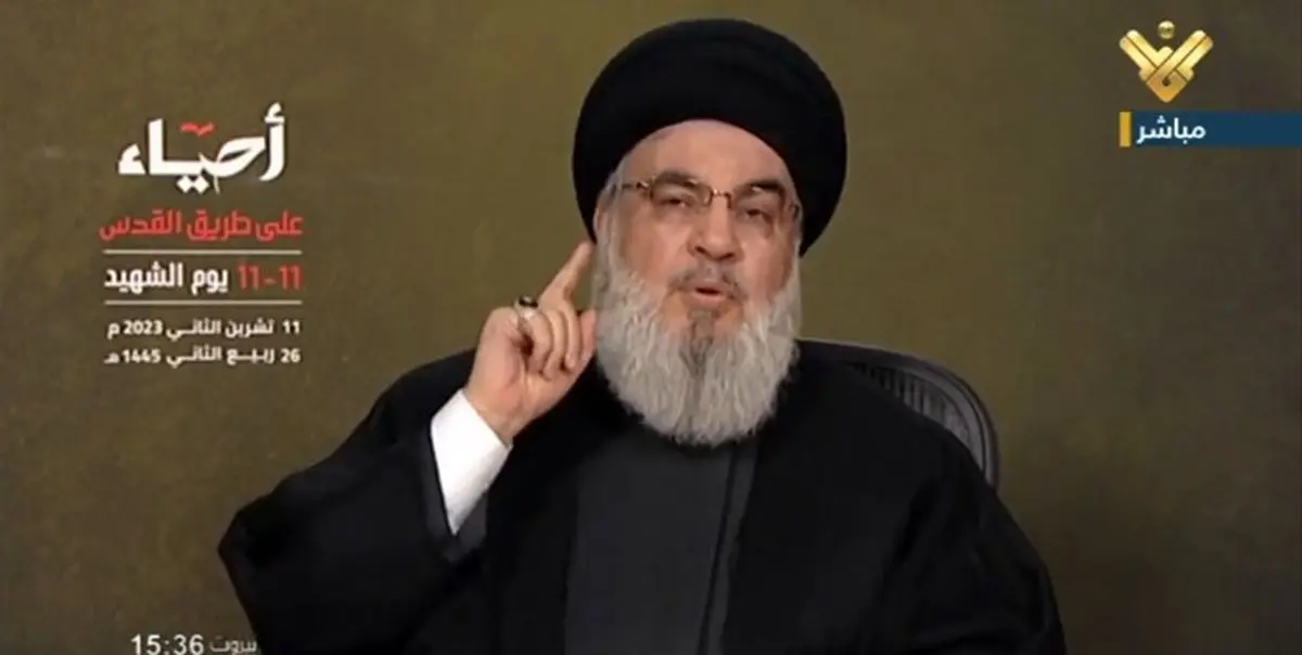 اتمام حجت سید حسن نصرالله با اسرائیل/فیلم