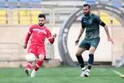 گل اول شمس آذر به پرسپولیس در دقیقه ۵۰