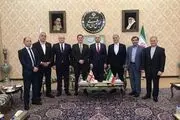 سفر گروه دوستی پارلمانی گرجستان و ایران به تهران 