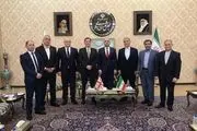 سفر گروه دوستی پارلمانی گرجستان و ایران به تهران 
