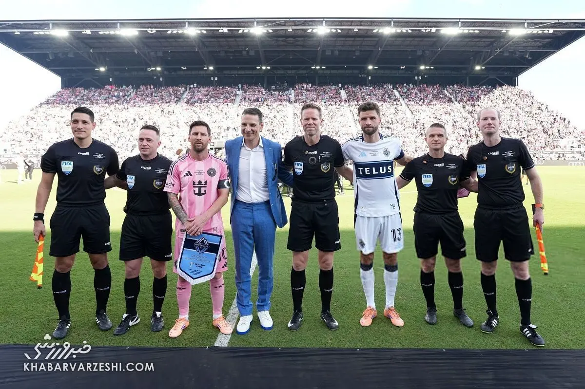 مسی قهرمان آمریکا شد