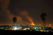 حمله جنگنده های رژیم صهیونیستی به نوار غزه