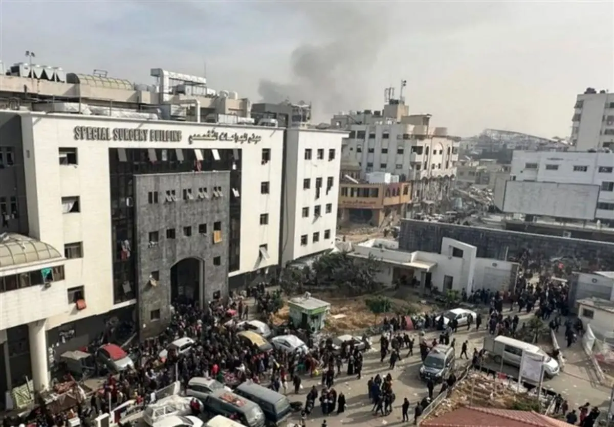 صهیونیستها ۸۰ نفر را از بیمارستان الشفاء ربودند