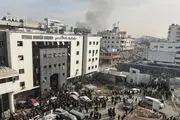 صهیونیست‌ها ۸۰ نفر را از بیمارستان الشفاء ربودند