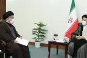 رئیس شورای عالی انقلاب فرهنگی با رئیسی دیدار کرد