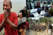 توزیع محموله کمک‌های بشردوستانه ایران در بین مسلمانان میانمار