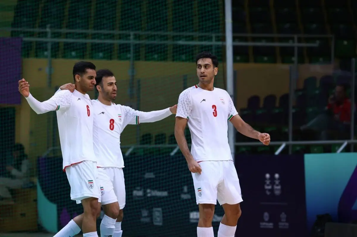 قهرمانی مقتدرانه فوتسال ایران
