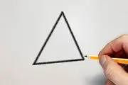 آیا مثلث قطر دارد؟