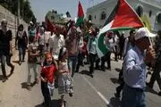 استقبال ویژه فلسطینی‌ها از هیئت آمریکایی