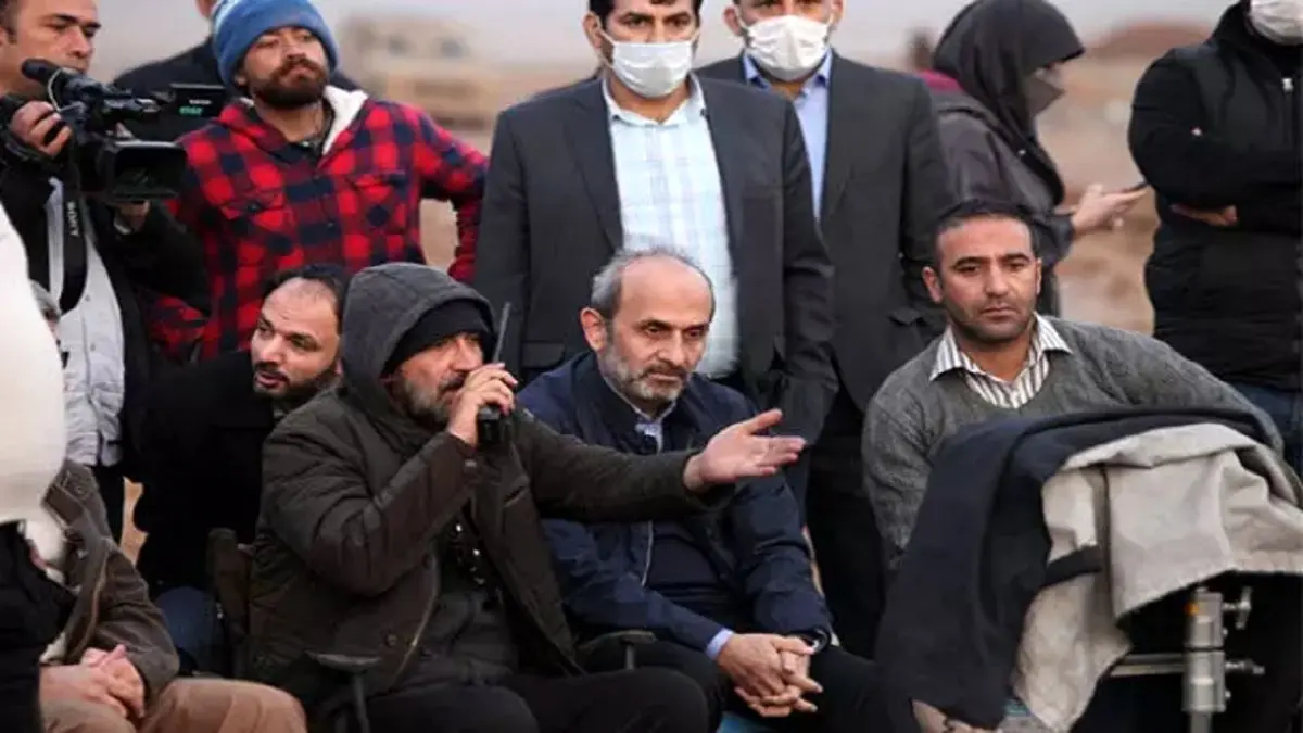 بازدید رئیس صداوسیما از پشت صحنه سریال «شهید باکری»