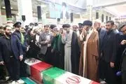 پیکر وزیر اطلاعات در قم تشییع شد