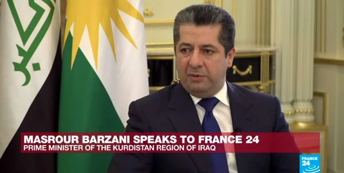 موضع تاسف بار بارزانی درباره ایران و خروج نظامیان آمریکایی از عراق
