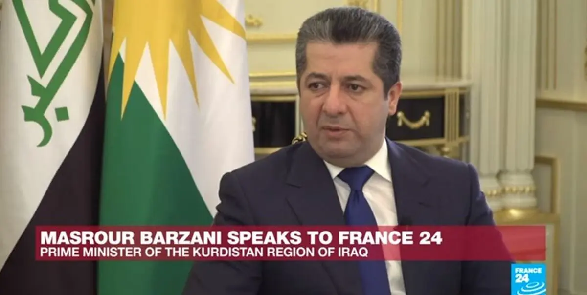 موضع تاسف بار بارزانی درباره ایران و خروج نظامیان آمریکایی از عراق