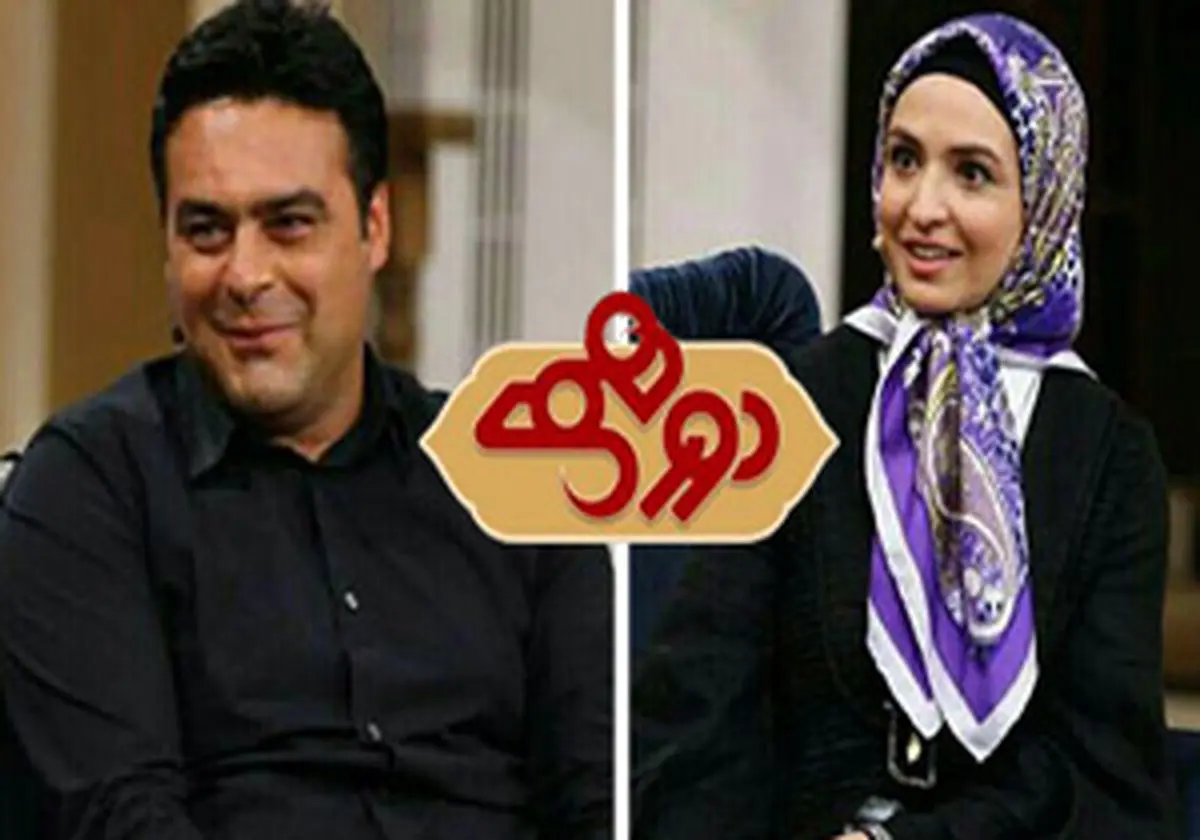 خاطره مهران مدیری از تصادف با گلاره عباسی