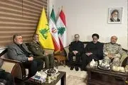 فرمانده کل ارتش به دفتر حزب‌الله در تهران رفت