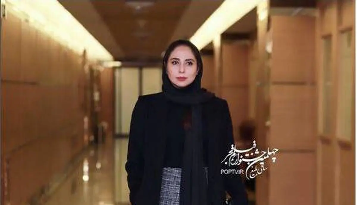  استایل رعنا آزادی ور در نخستین روز جشنواره چهلم+عکس