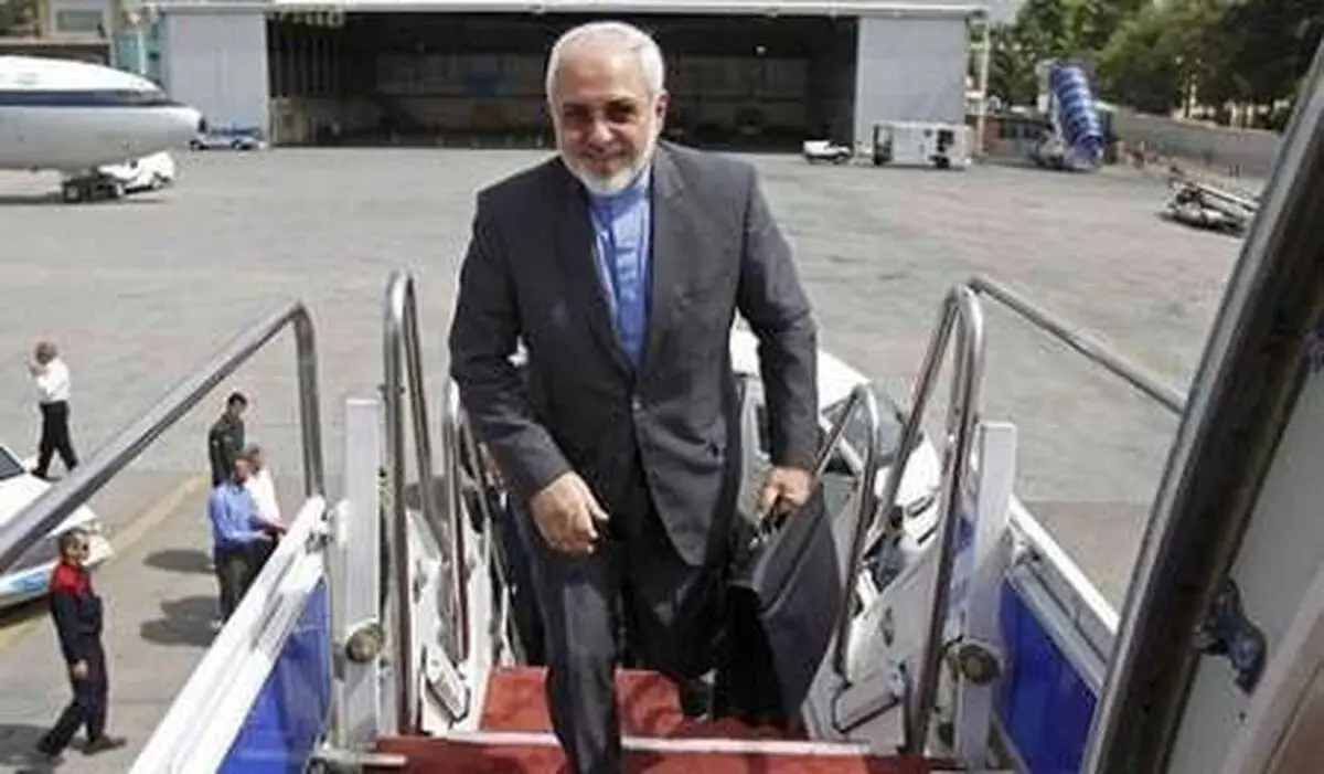 ظریف قزاقستان را ترک کرد 