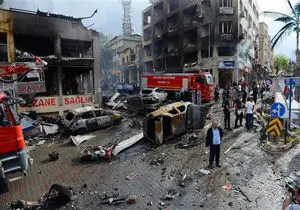 انفجار بمب دست ساز در ترکیه