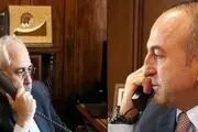 گفت‌وگوی تلفنی ظریف و همتای ترکیه‌ای