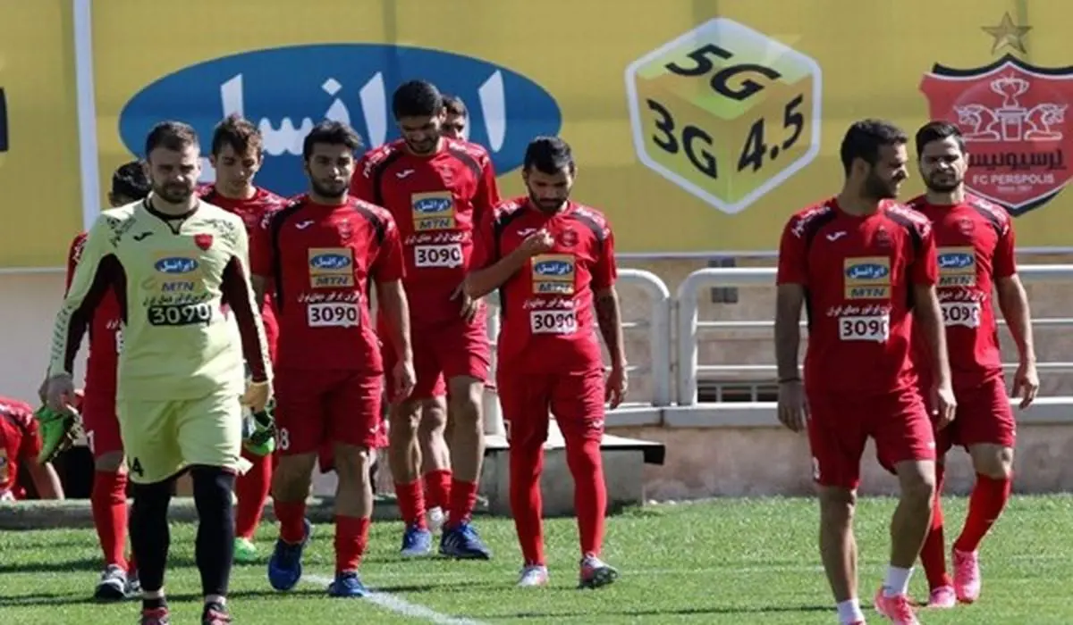 تمرین پرسپولیسی ها تعطیل شد