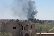 حمله راکتی به پایگاه اشغالگران آمریکایی در دیرالزور سوریه