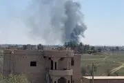 حمله راکتی به پایگاه اشغالگران آمریکایی در دیرالزور سوریه